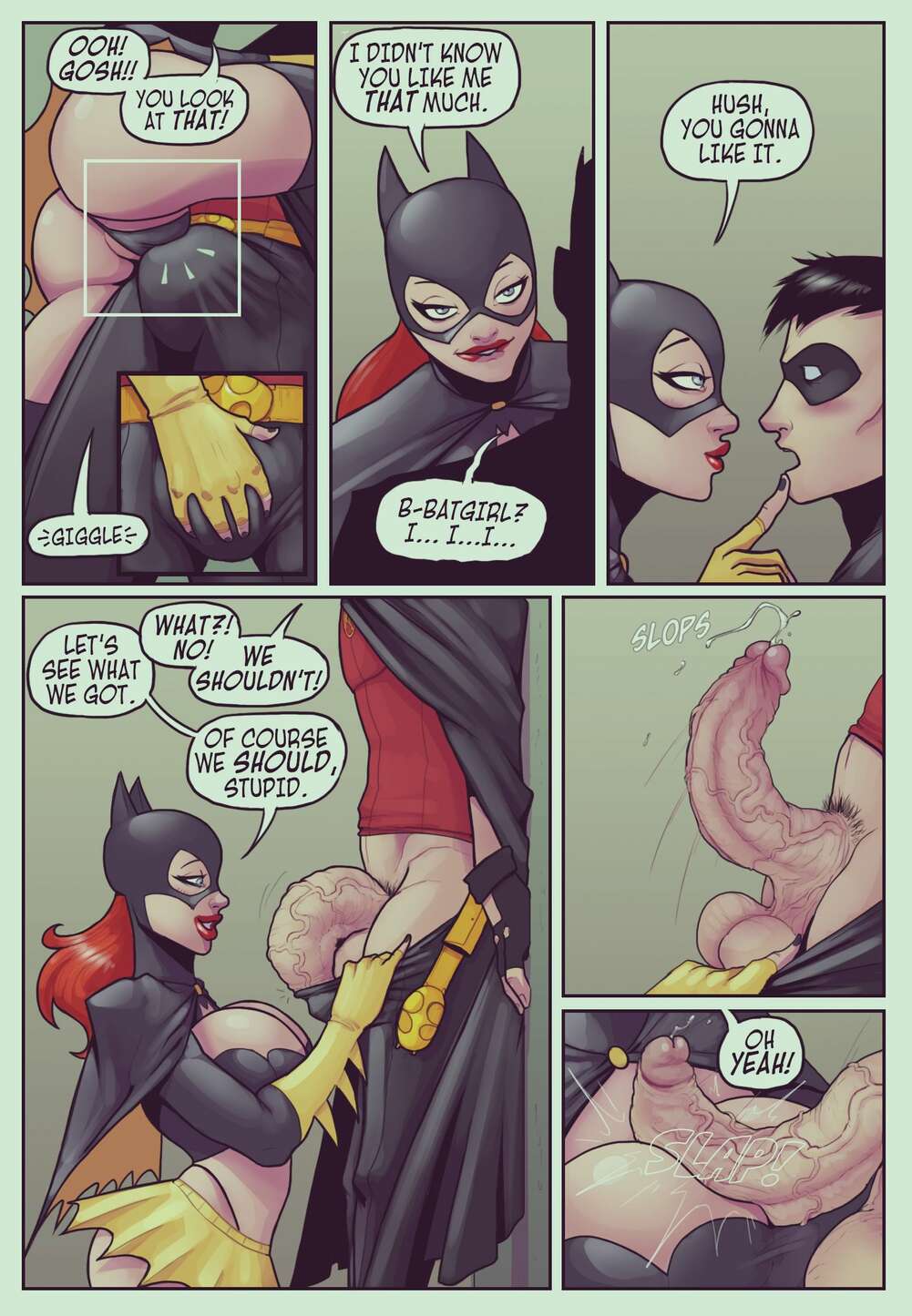 Robin And Batgirl Sex - âœ…ï¸ Porn comic Ruined Gotham. Batgirl Loves Robin. Batman. Sex comic  attacked the trail | Porn comics in English for adults only | sexkomix2.com