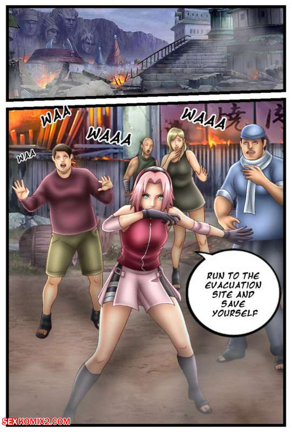 Sakura comics porn
