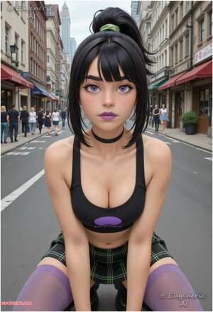 Porn comic Sam Manson. EugenericAI