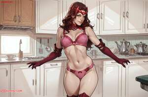 Porn comic Scarlet Witch. A Recipe for Trouble. Playful Sloth