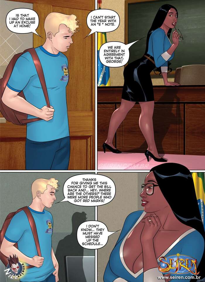 Black Teacher Porn Cartoon Characters - âœ…ï¸ Porn comic Schoolgirls. Part 4. Sex comic ebony teacher seduced | Porn  comics in English for adults only | sexkomix2.com
