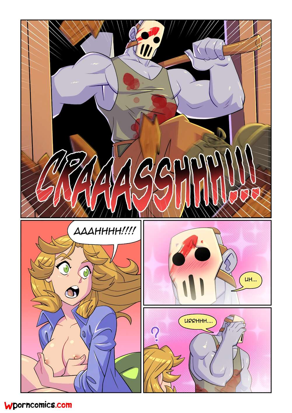 Scream porn comic