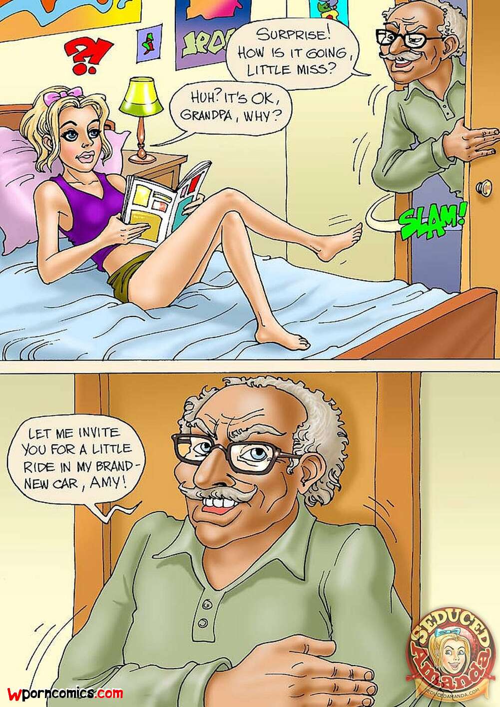 Grandfather hentai porn comics