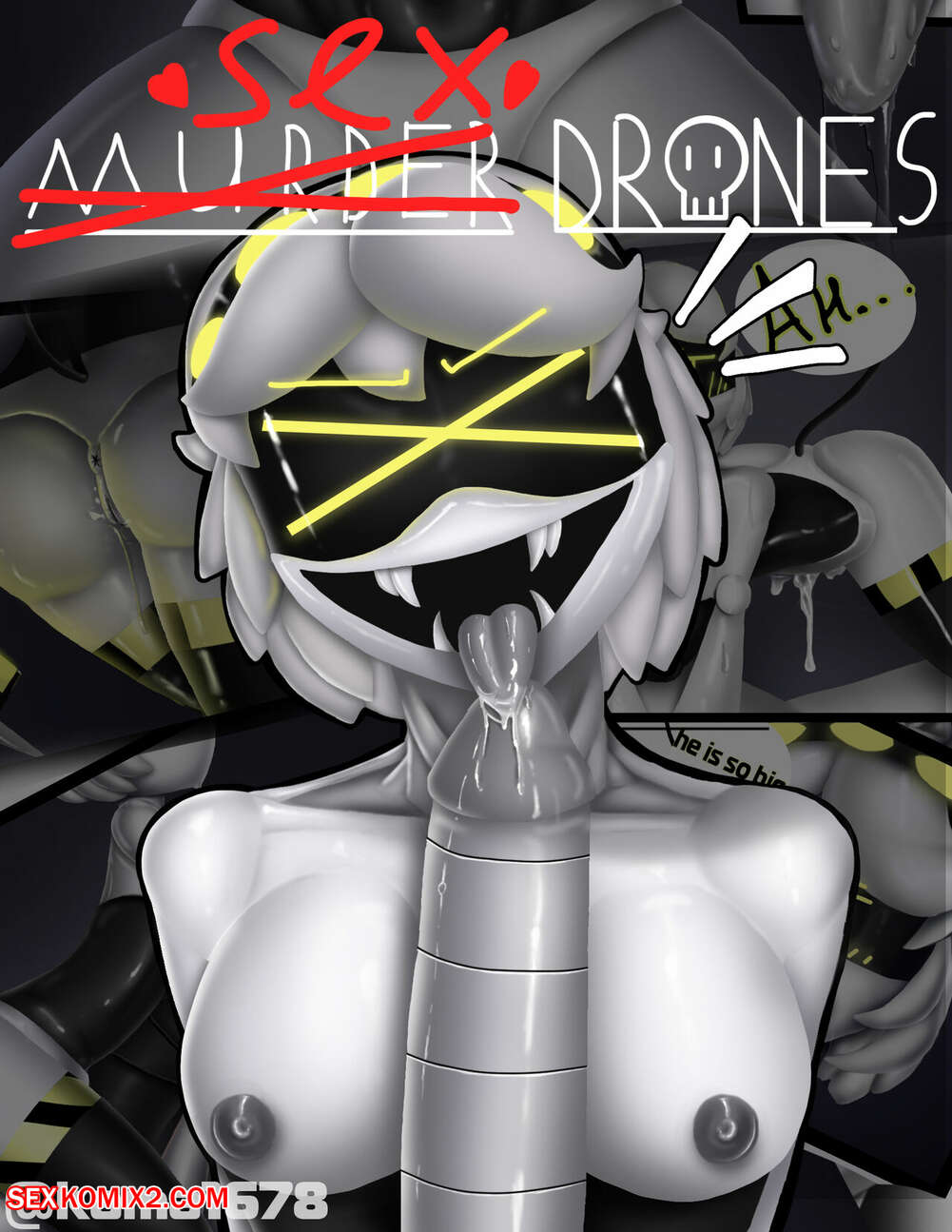 ✅️ Porn comic Sex Drones. Murder Drones. Kamata Sex comic blonde drone was  | Porn comics in English for adults only | sexkomix2.com