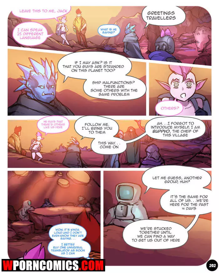 Porn comic S.Expedition. Part 3.