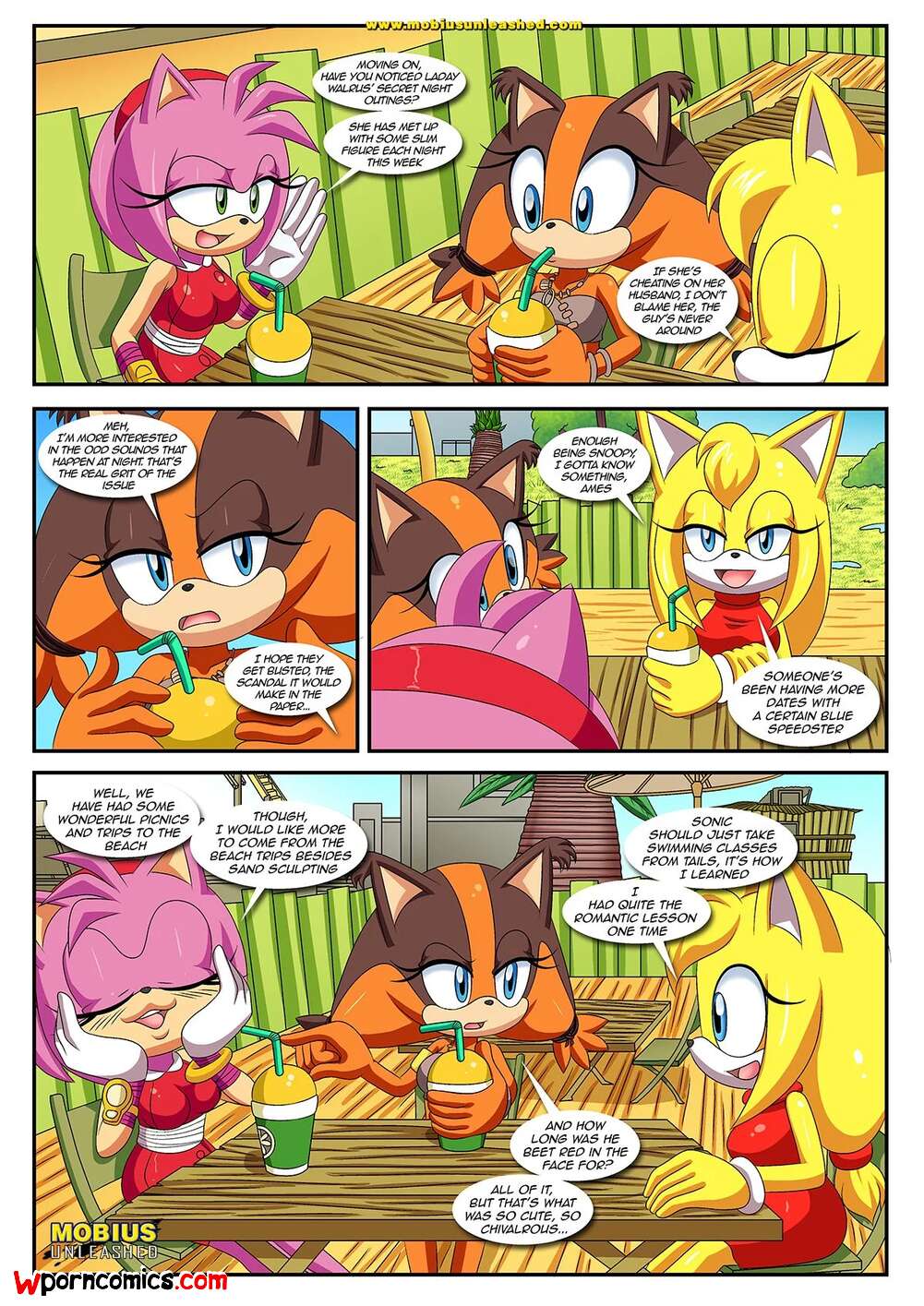 Sonic boom porn comic