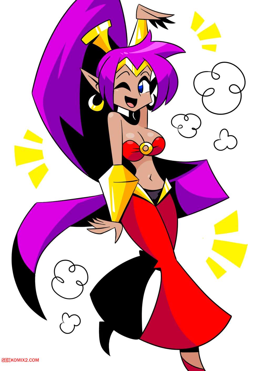 Porn comic Shantae Collection. MojoMontebon.