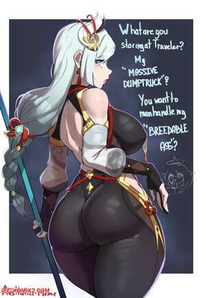 Porn comic Shenhe DumpTruck. Aestheticc Meme