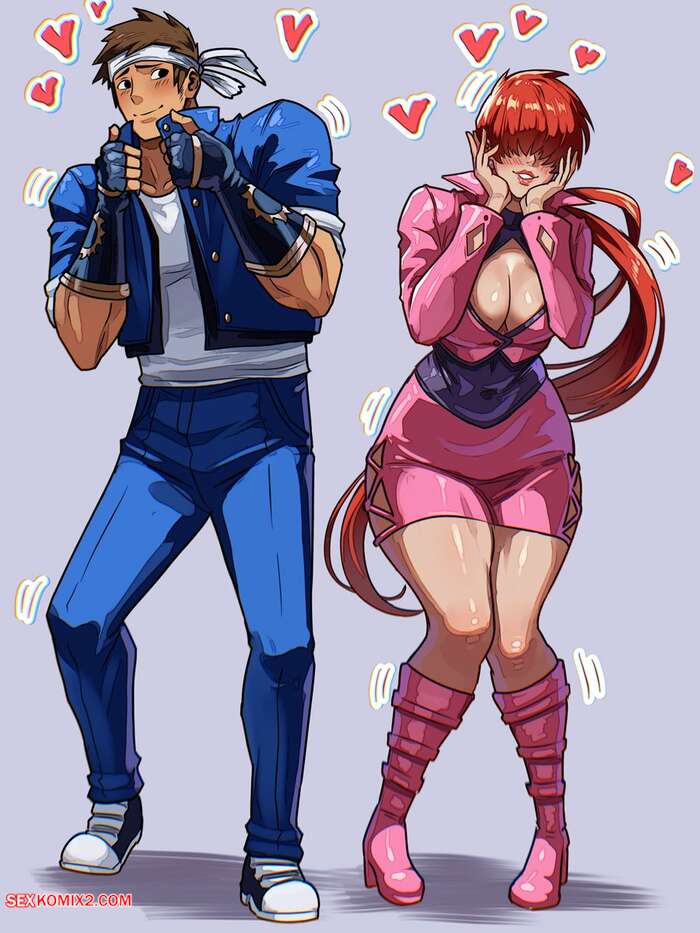 Porn comic Shermie x Shingo. KOF. Vlizz