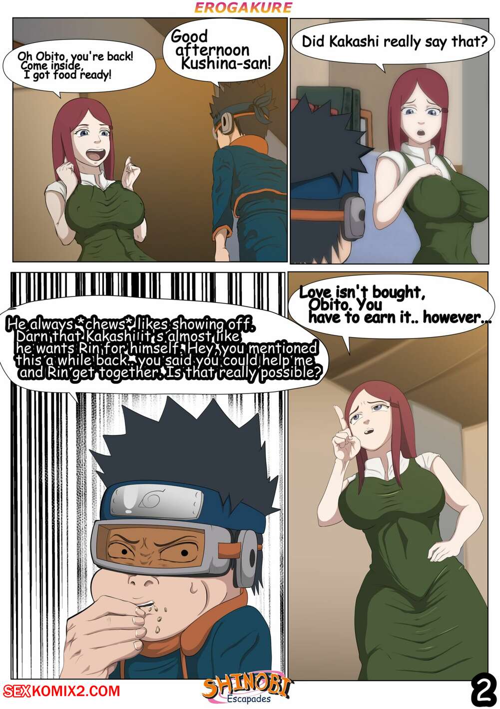 Kushina uzumaki sex comic