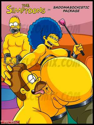 Porn comic Simpsons. Chapter 58. Os Simptoons. WC TF