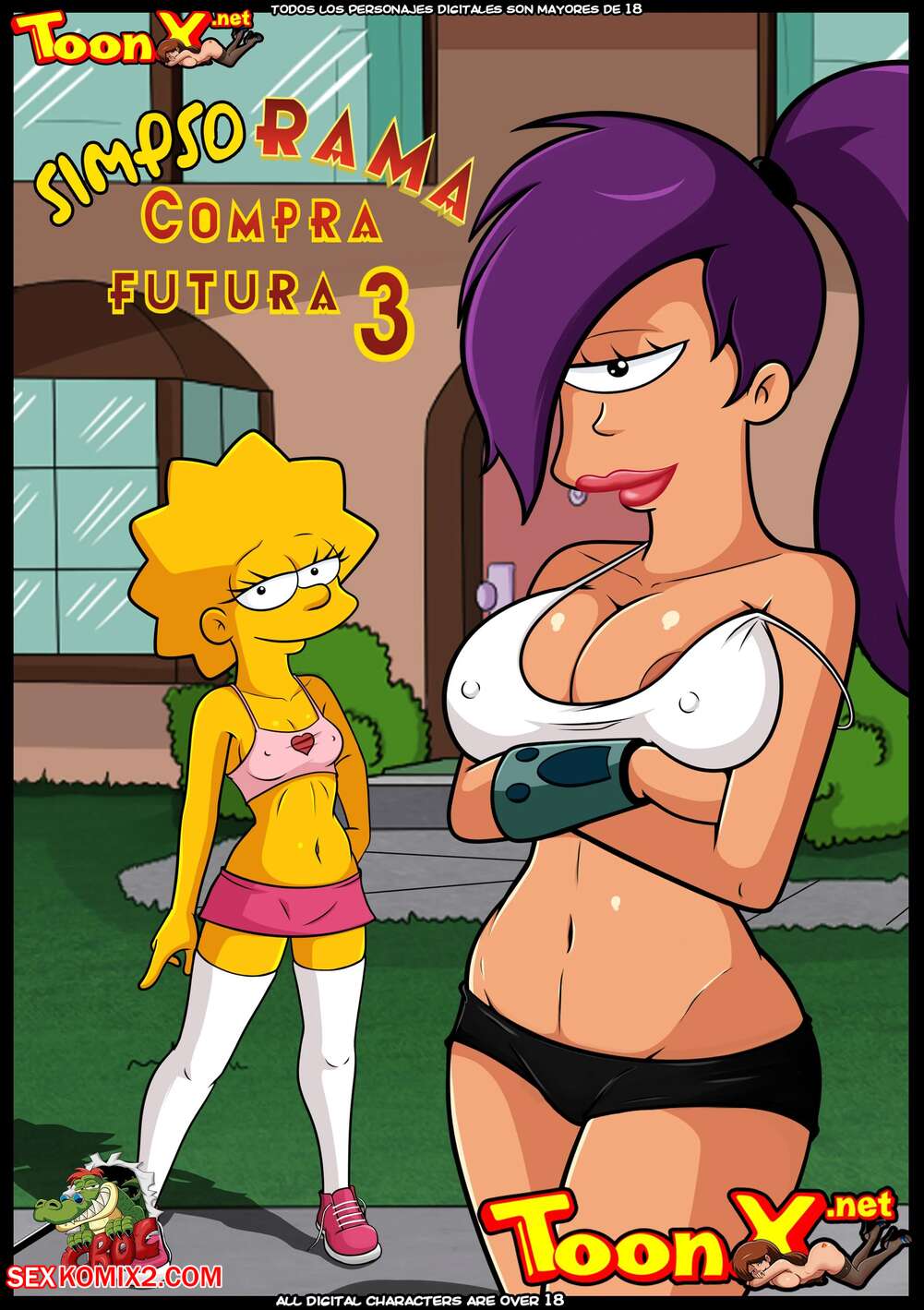 476 Nude Sex Cartoons - âœ…ï¸ Porn comic SimpsoRama. Chapter 3. The Simpsons , Futurama. Croc. Sex  comic beauty woke up | Porn comics in English for adults only |  sexkomix2.com