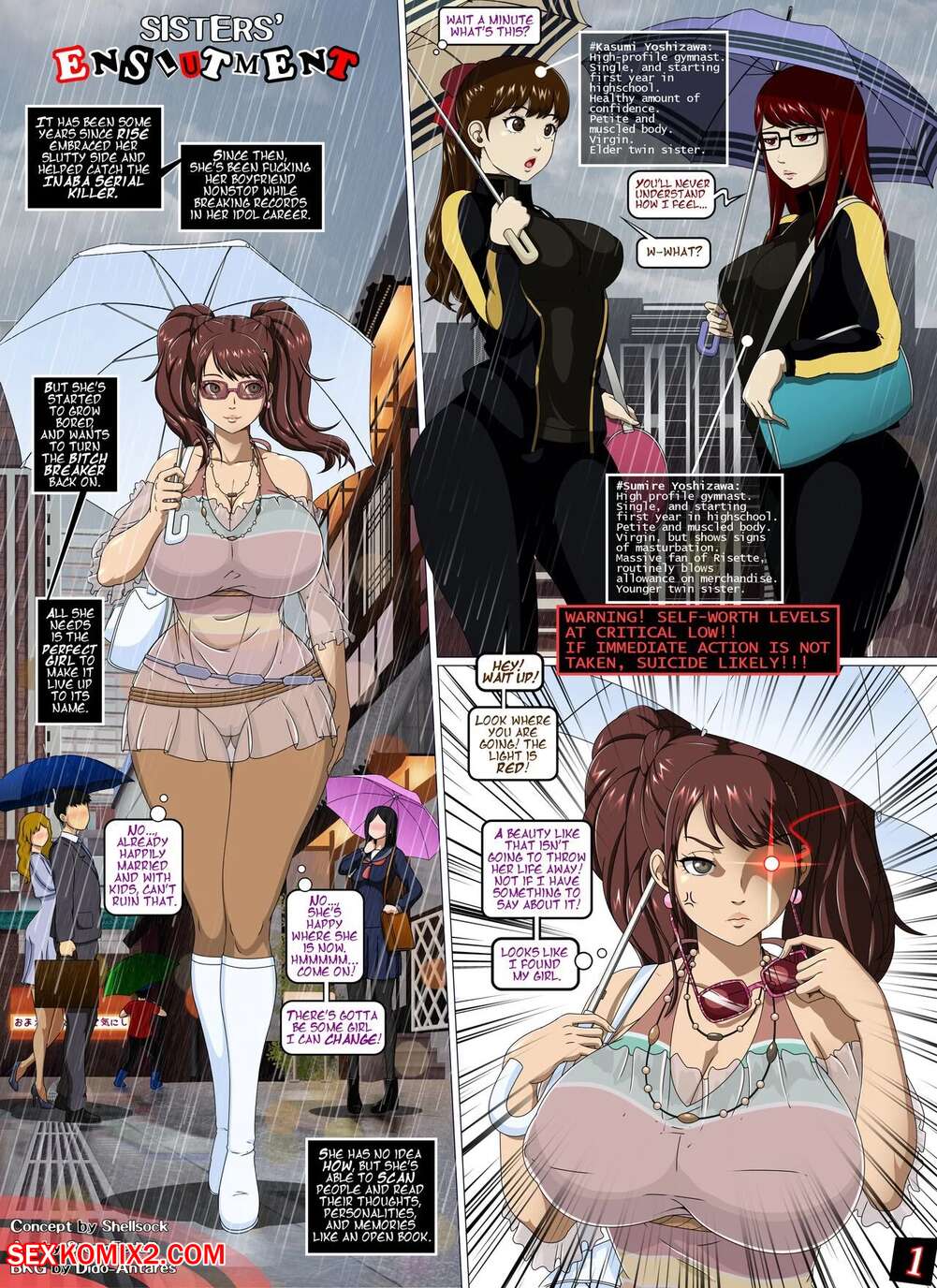 Persona 4 porn comics