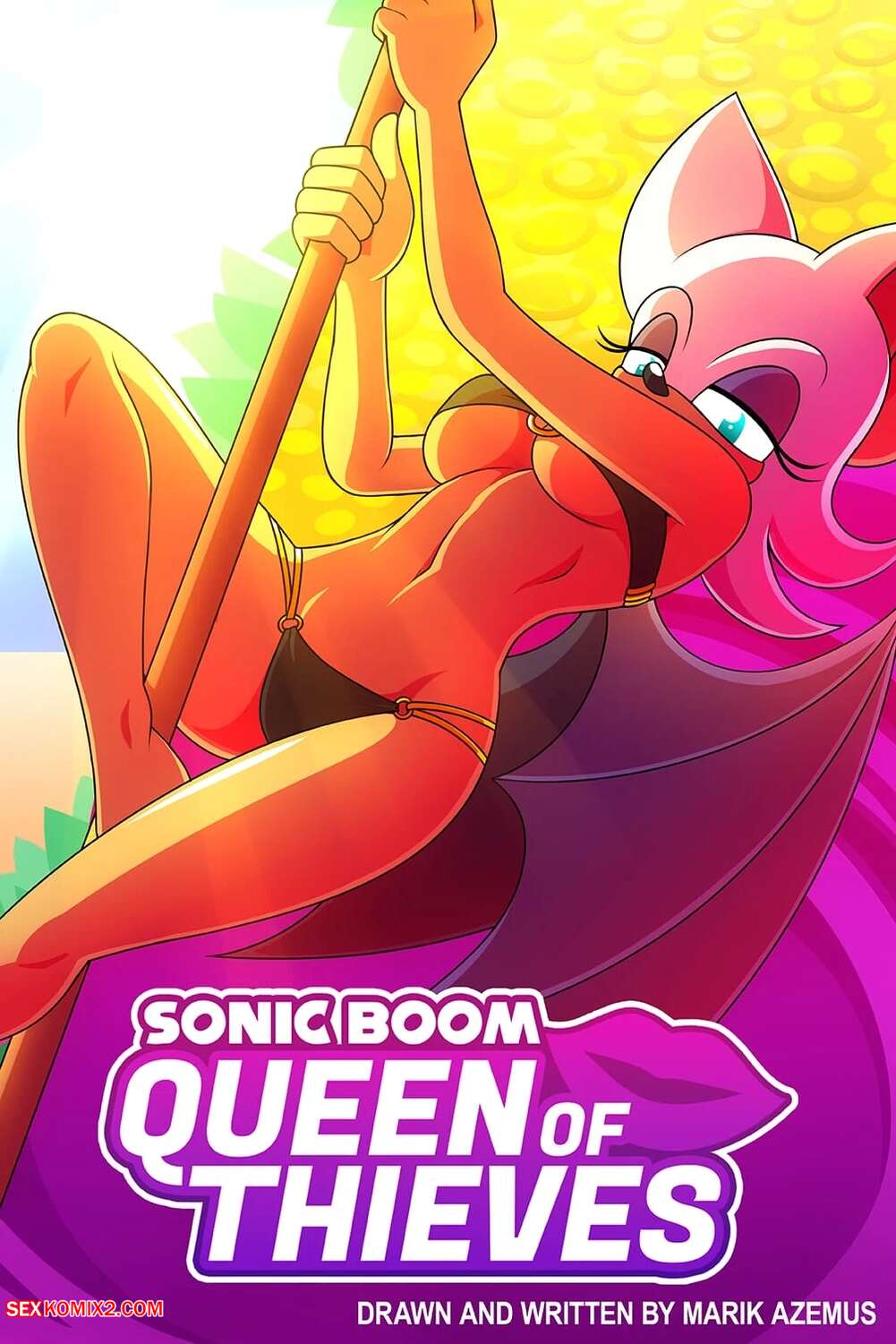 Porn comic Sonic Boom. Queen of Thieves. Marik Azemus.