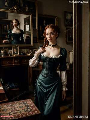 Porn comic Sophie Turner. Victorian Era. QuantumAI