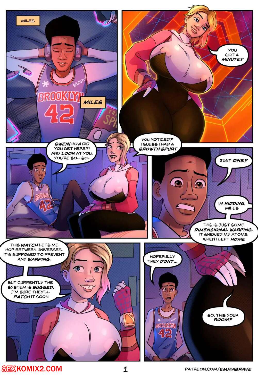Emmabrave porn comic