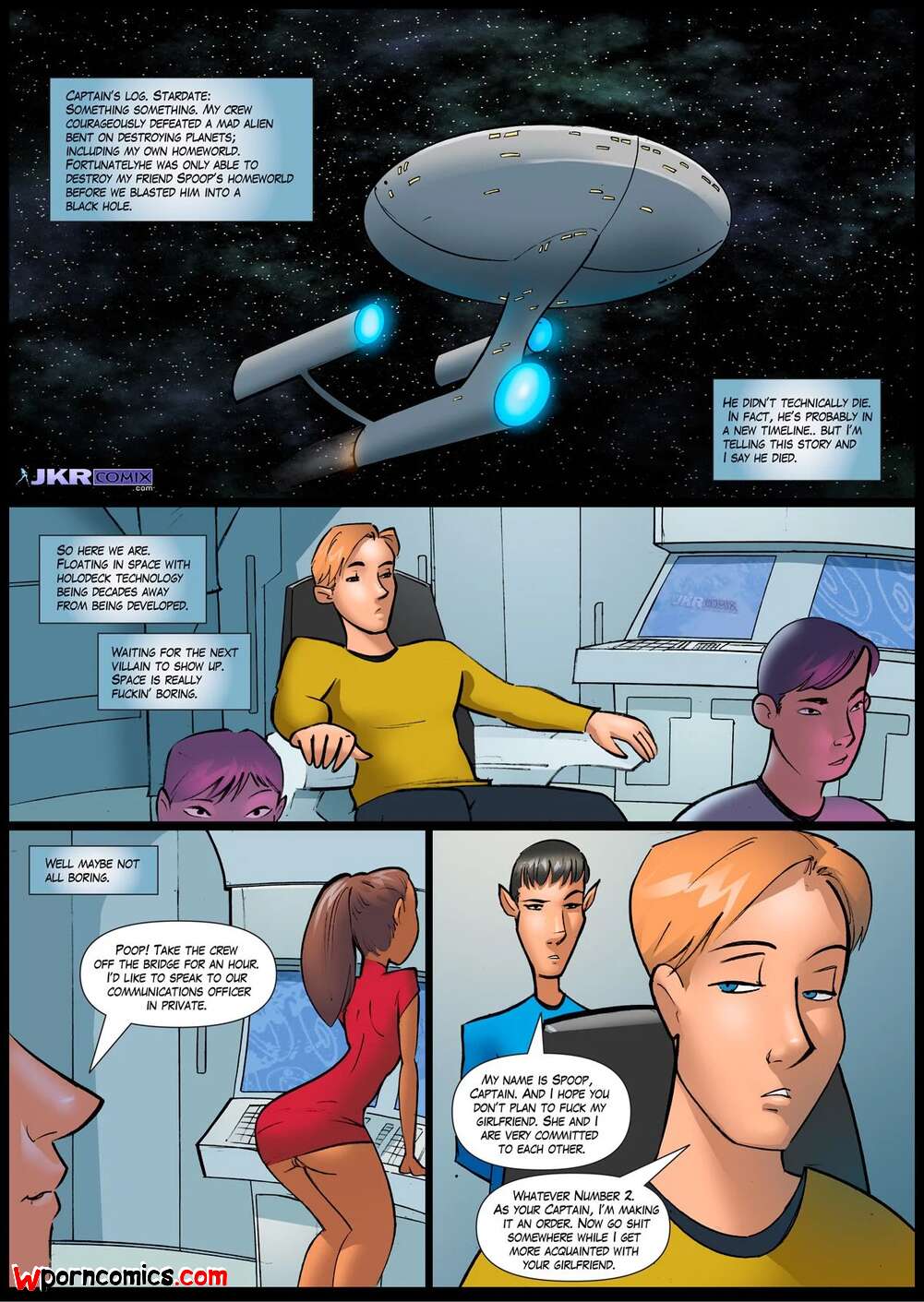 Star trek porn comics