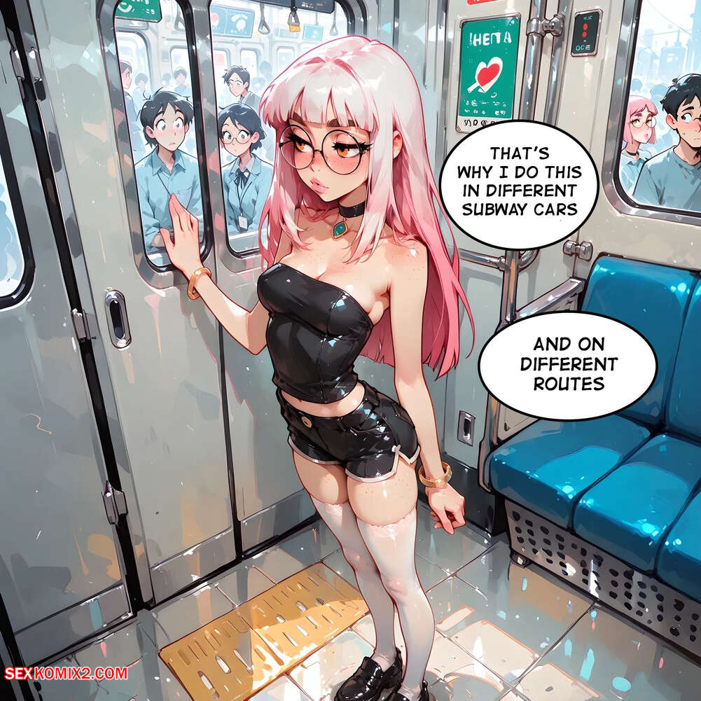 Anime subway train seduction porn comic