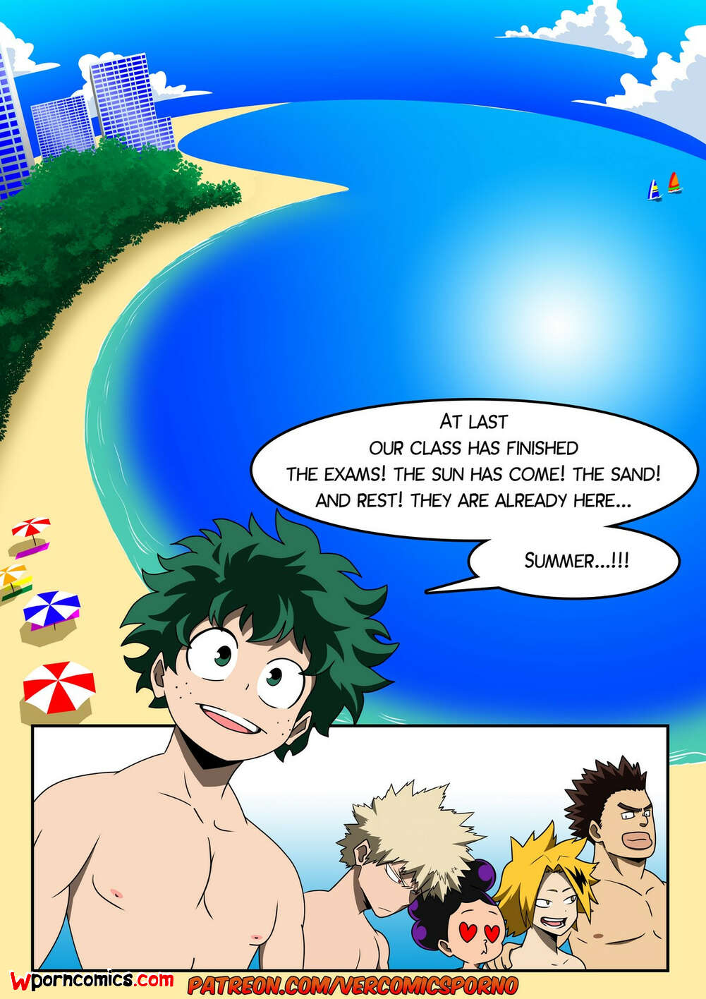 My hero academia gay porn comics
