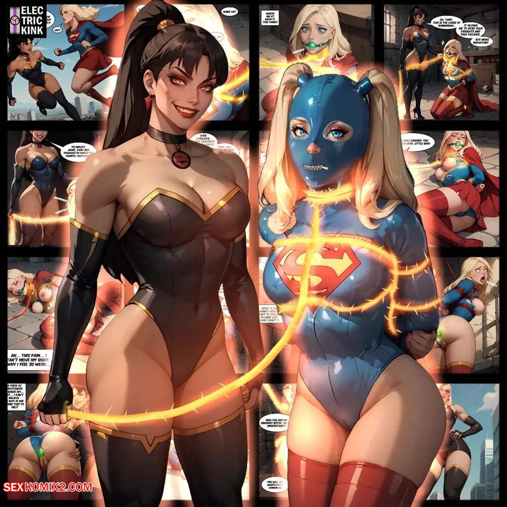 Porn comic Supergirl. Imprisoned By The Lasso Of Submission