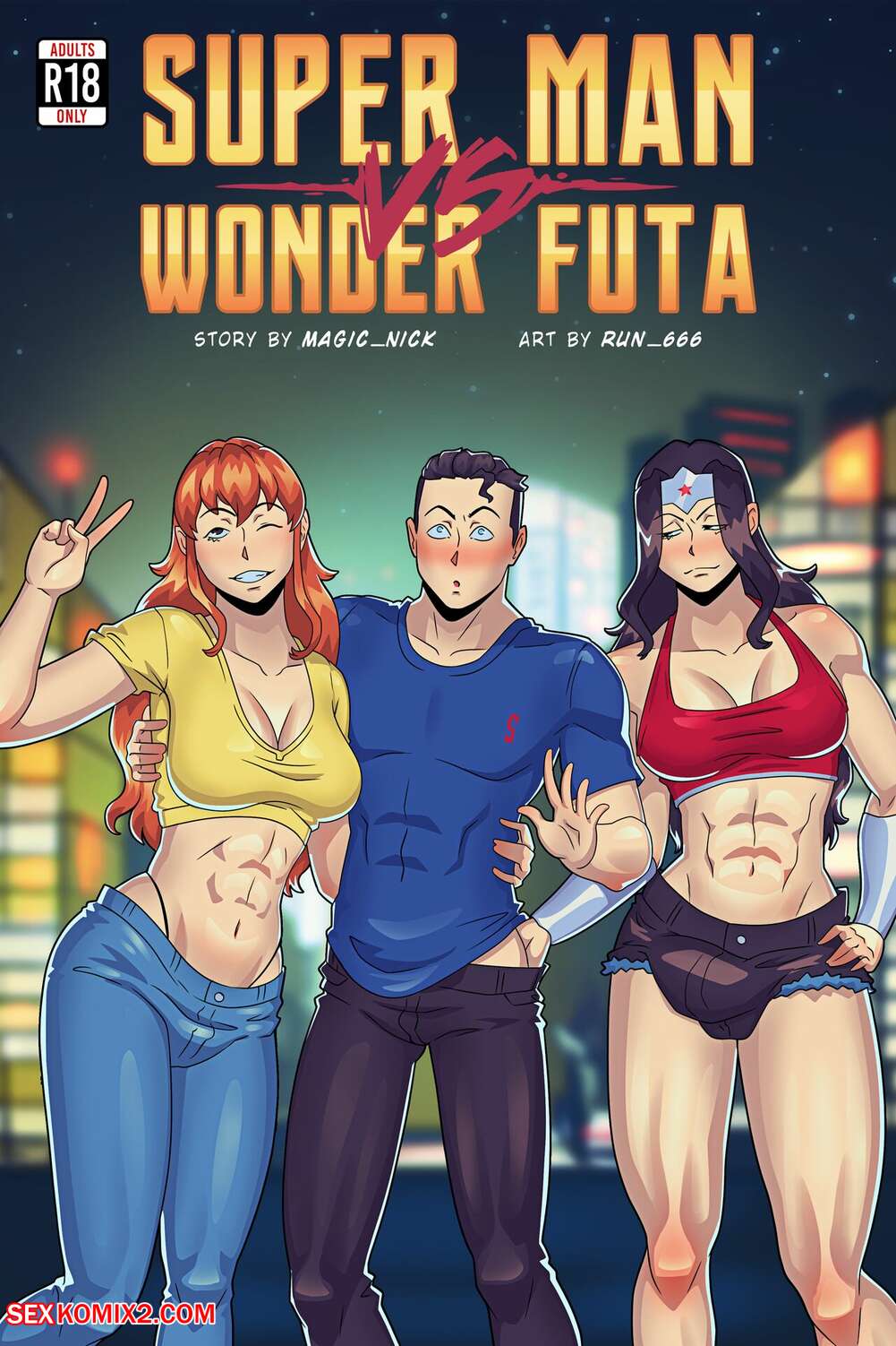 âœ…ï¸ Porn comic Superman VS Wonder futa. Run 666 Sex comic babe Wonder Woman  | Porn comics in English for adults only | sexkomix2.com