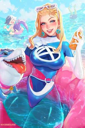 Porn comic Susan storm. Invisible woman. Prywinko