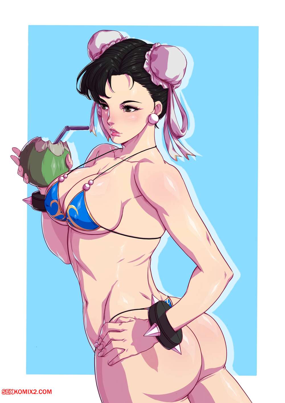 Porn comic Swap by the Beach. Street Fighter. TSFSingularity.