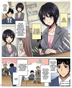 Porn comic Swapping Bodies with a Junior Colleague. Matsuzono