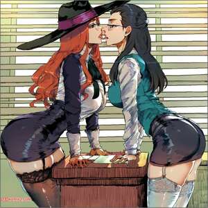 Porn comic Sylvia x Sharon. Gudio gudio