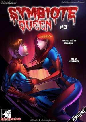 Porn comic Symbiote Queen 3. Locofuria Porn comic Symbiote Queen 3. Locofuria
