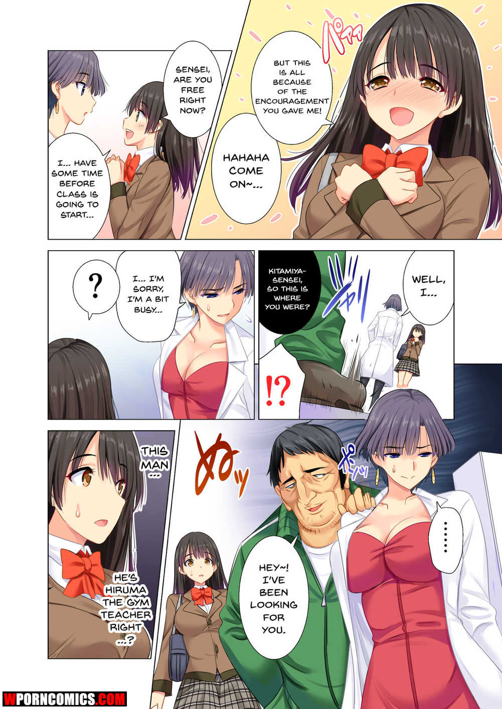 Yuri Anime Teacher Porn - âœ…ï¸ Porn comic Taiiku Kyoushi ni Kegasareta Yuri no Hanazono. Sex comic  girls arranged a | Porn comics in English for adults only | sexkomix2.com