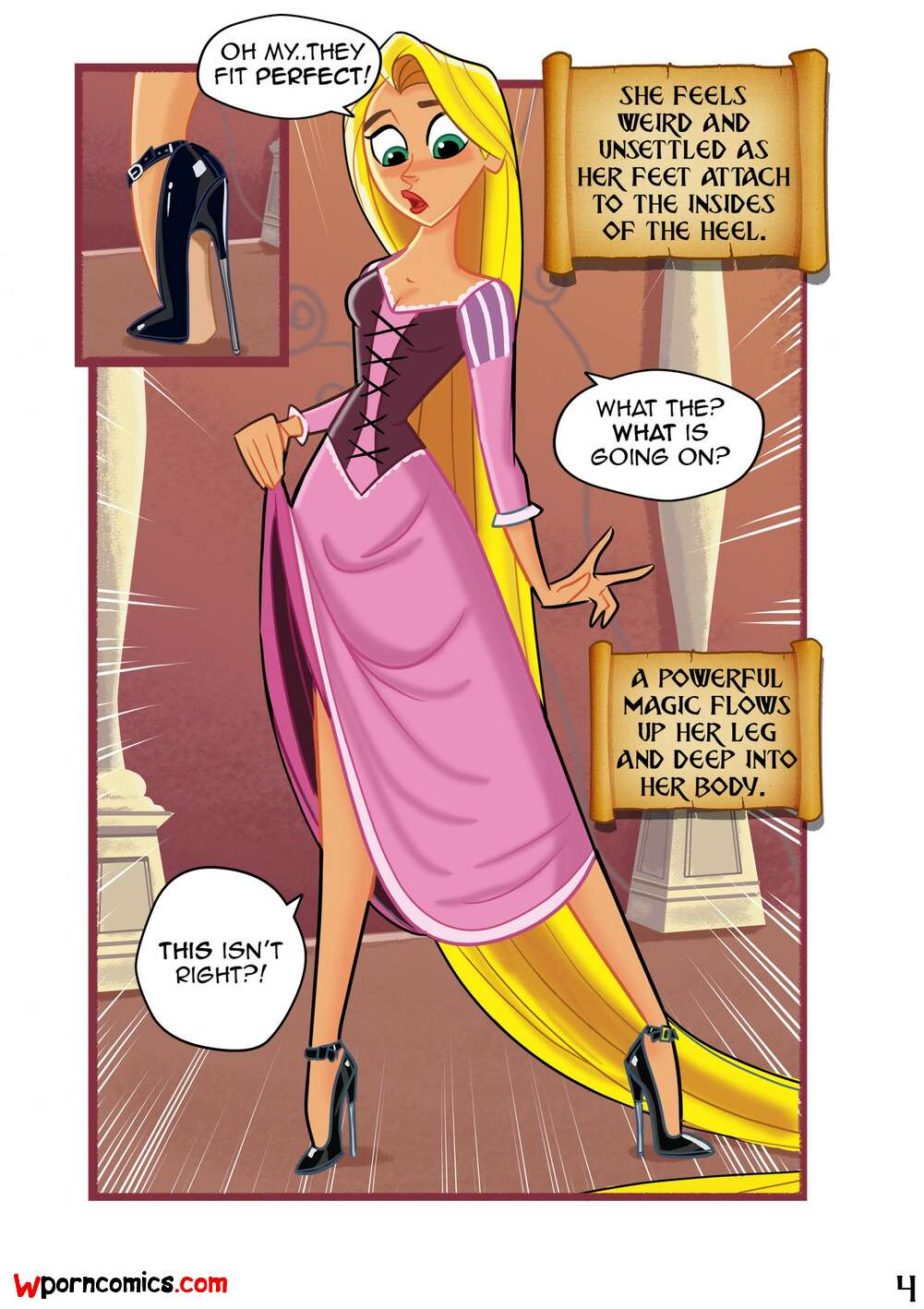 ✅️ Porn comic TANGLED COMIC TANGLED. Sex comic received an unusual | Porn  comics in English for adults only | sexkomix2.com