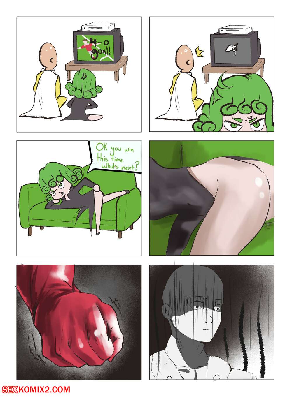 Saitama x tatsumaki comic