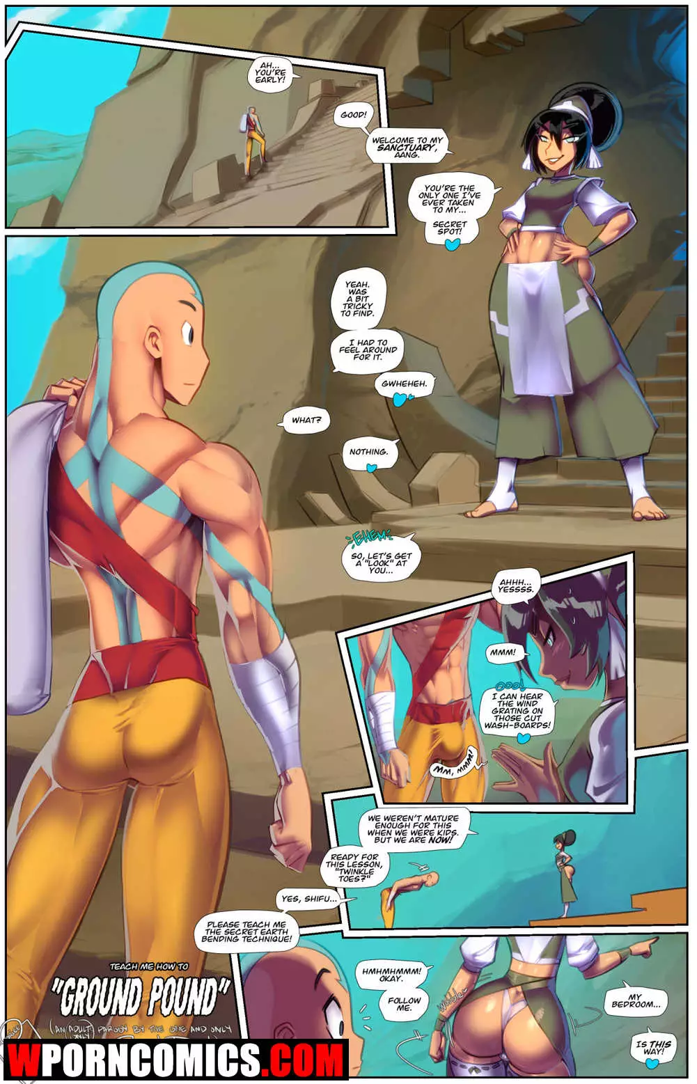 ✅️ Porn comic Teach Me How To Ground Pound Avatar The Last Airbender sex  comic magician girl | Porn comics in English for adults only | sexkomix2.com