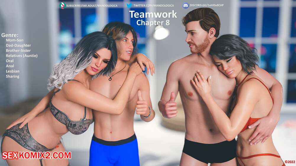 ✅️ Porn comic Teamwork Chapter 8 MandoLogica Sex comic hot  