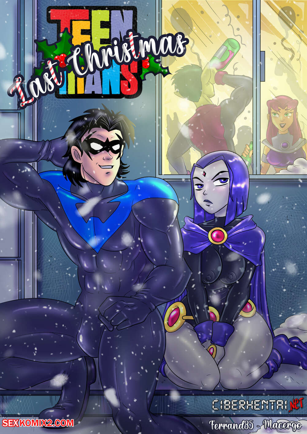 Sexy Christmas Cartoons Xxx - âœ…ï¸ Porn comic Teen Titans. Last Christmas. Macergo. Sex comic and Raven  decided | Porn comics in English for adults only | sexkomix2.com