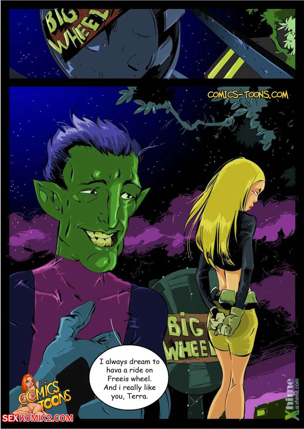 ✅️ Porn comic Terra and Beast Boy. Teen Titans. Okunev. Sex comic hot  blonde was ✅️ | | Porn comics hentai adult only | wporncomics.com