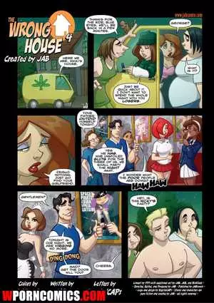Porn comic The Wrong House. Part 4. Porn comic The Wrong House. Part 4.