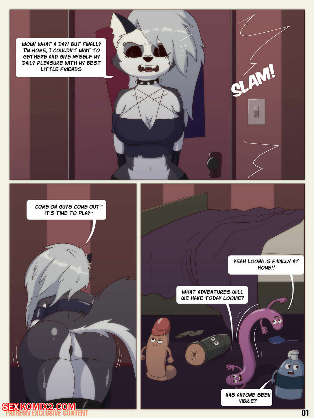 Luna porn comics