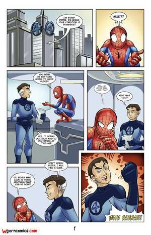 Porn comic The Adventures Of Young Spidey. Chapter 1. Various. Glassfish.
