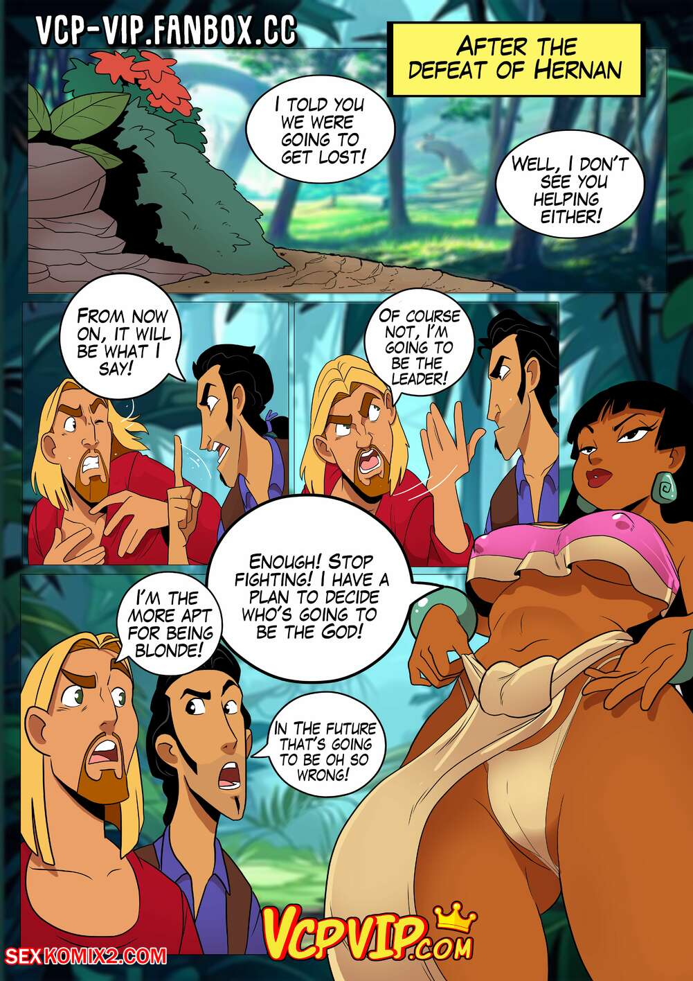 Road to el dorado porn comics