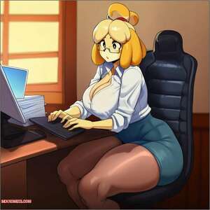 Porn comic The Best Secretary. Isabelle. Nyxara027