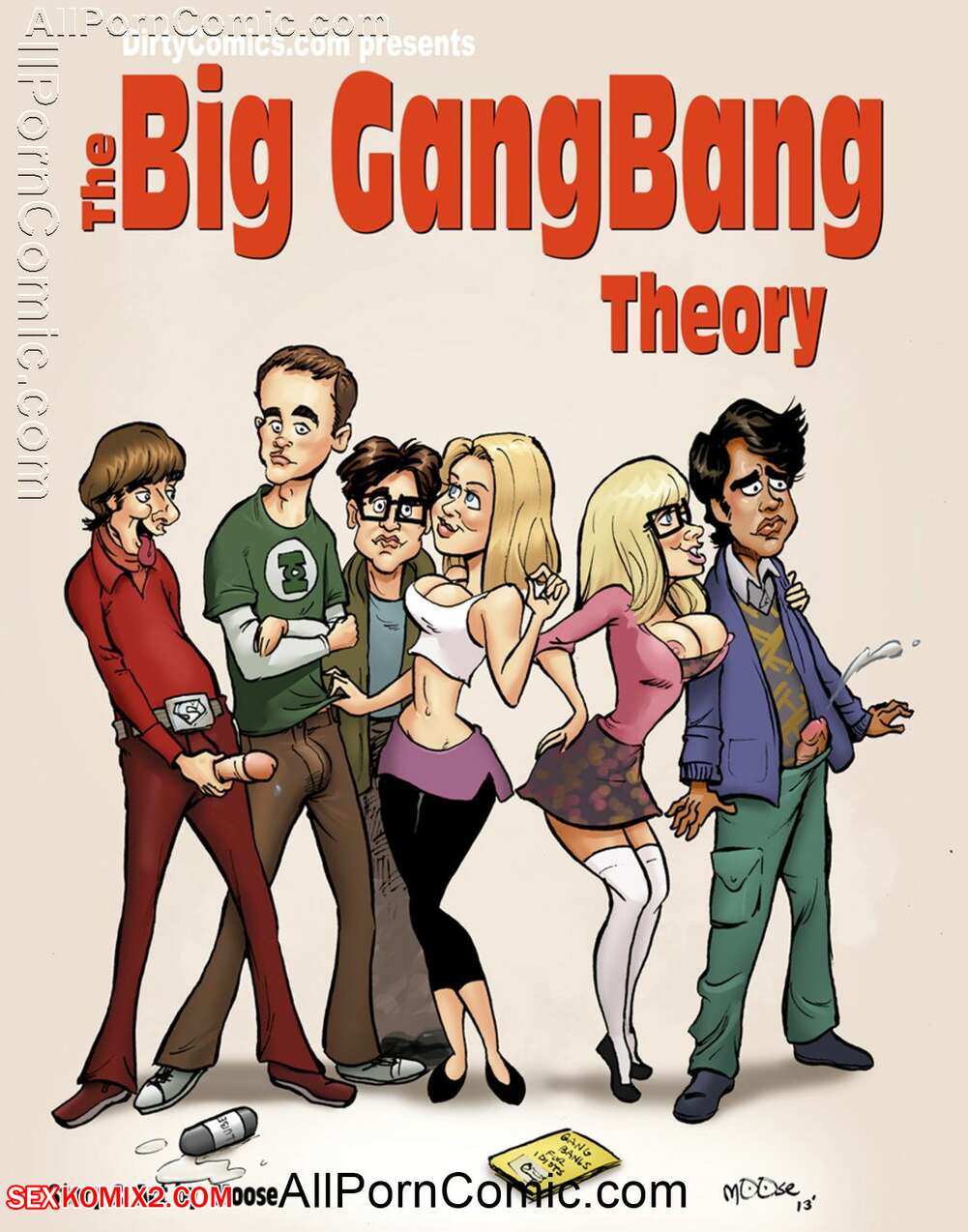The big bang theory porn comics