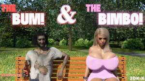 Porn comic The Bum and The Bimbo. 3DK X