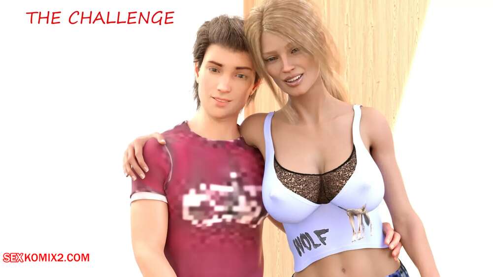 Porn comic The Challenge. VGer