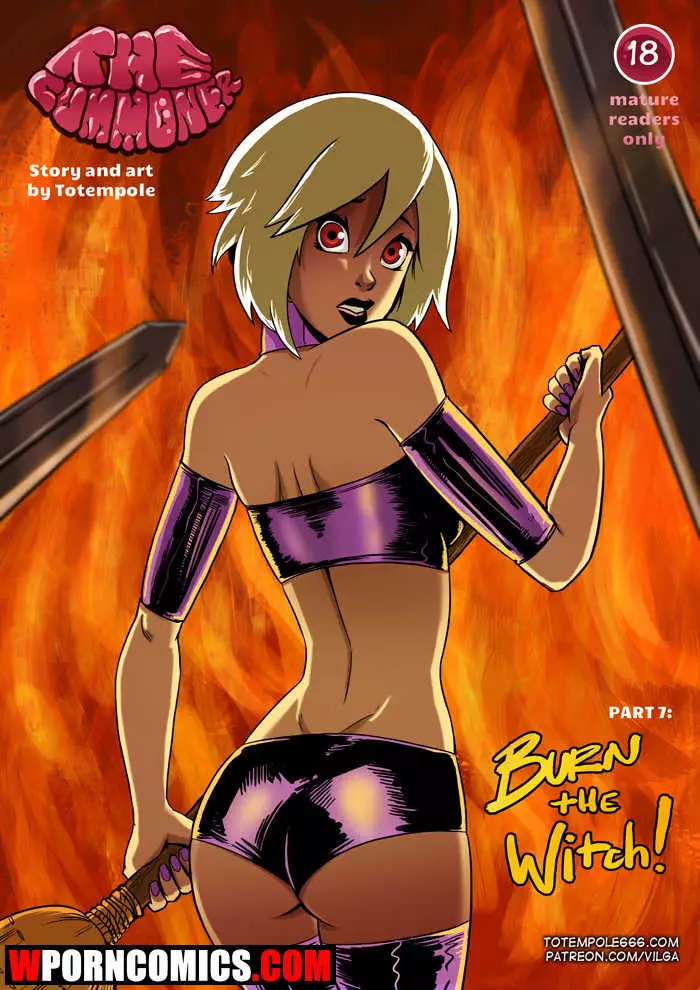 Porn comic The Cummoner. Part 7. Burn The Witch.