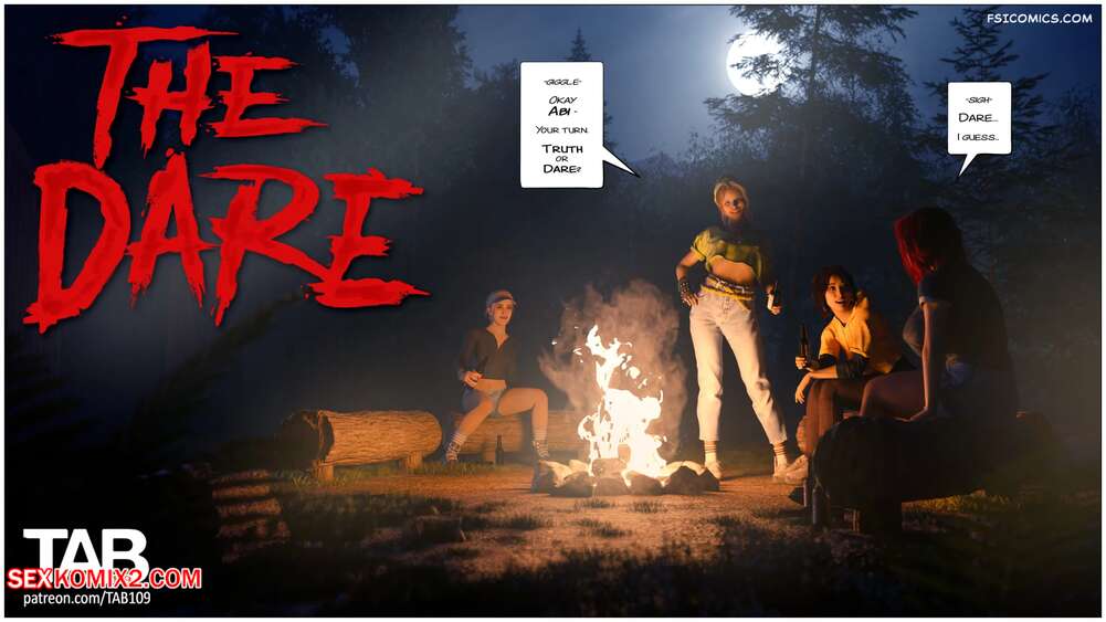 Porn comic The Dare. Chapter 1. TAB109