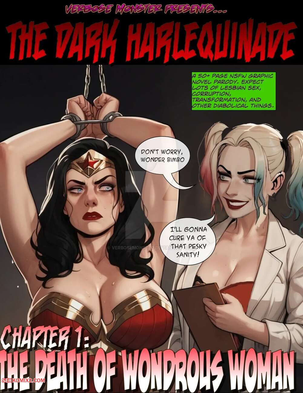 Porn comic The Dark Harlequinade. Chapter 1. VerboseMonster