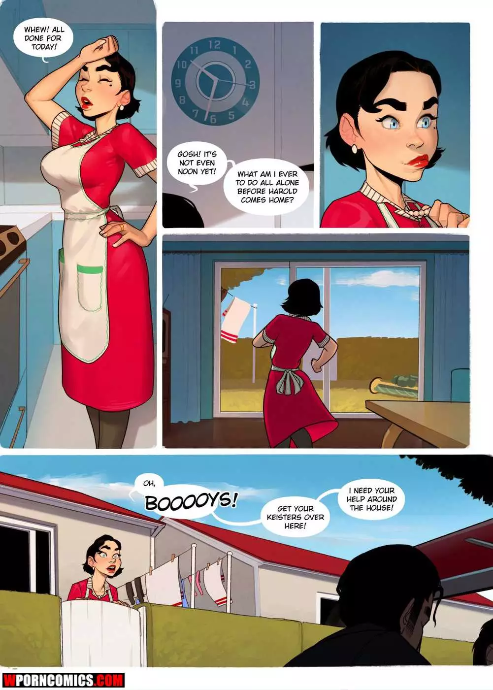 ✅️ Porn comic The Good Old Times sex comic worried housewife ✅️ InCase Porn comics hentai adult only wporncomics