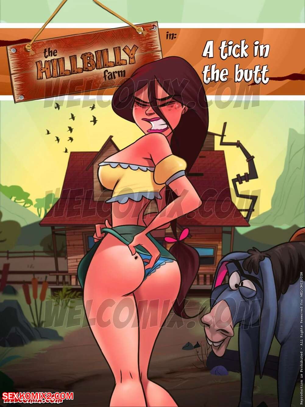 Porn comic The Hillbilly Farm. A Tick In The Butt. Chapter 6. WC TF.